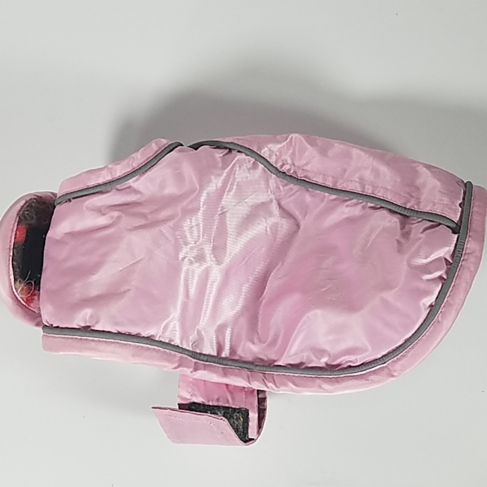 NWOT Top Paw Pink Reflective Coat Lined XS/S